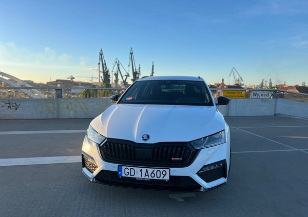 Skoda Octavia cena 149000 przebieg: 79550, rok produkcji 2021 z Gdańsk małe 277